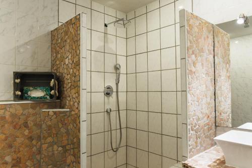 Koupelna v ubytování Ferienwohnung Empt Vussem