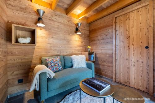 Χώρος καθιστικού στο Le Jas du Pranou