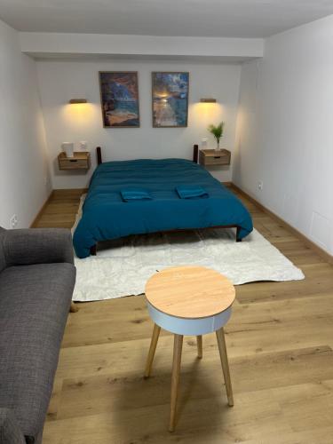 Posezení v ubytování Jolie Chambre zen