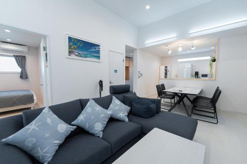 Et opholdsområde på ガーデンヴィラミヤコアネックスエー