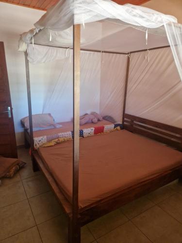 Postel nebo postele na pokoji v ubytování Villa Tahina