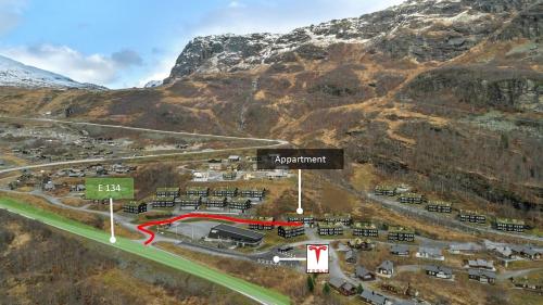 Ảnh trong thư viện ảnh của Pleasant mountain apartment in Røldal, with a view ở Håra