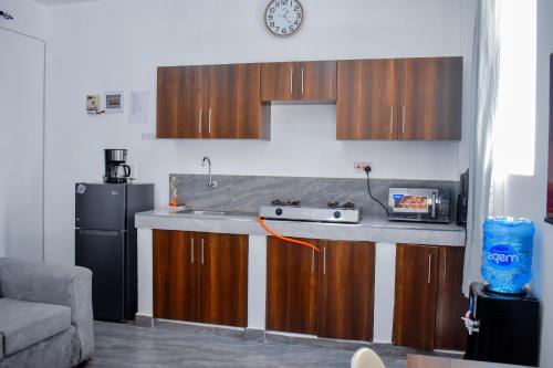 Η κουζίνα ή μικρή κουζίνα στο GCG stays