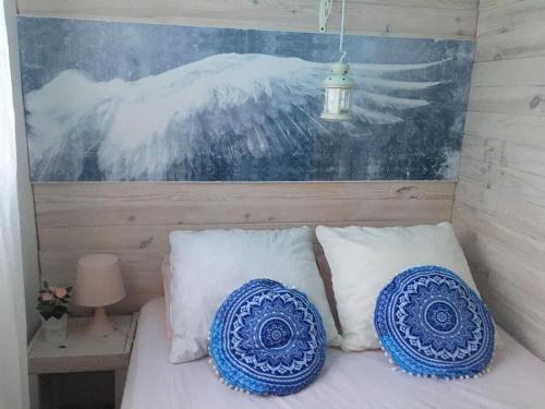 Postel nebo postele na pokoji v ubytování Caños