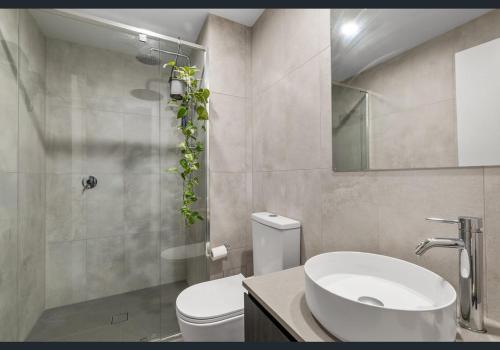 Koupelna v ubytování Avalon Maroochydore