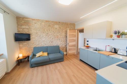 Kuchyň nebo kuchyňský kout v ubytování Corte Bonfiglio Colombari