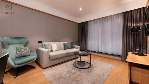 Posezení v ubytování Flatbook - Deo Plaza Comfort Apartments