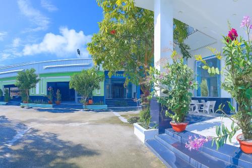 Zahrada ubytování Khách Sạn Ngọc Hân