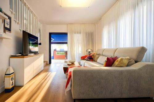 Et tv og/eller underholdning på Villa Flamboyán Meloneras