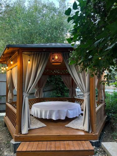 Llit o llits en una habitació de Chalet