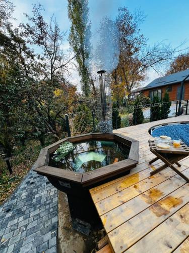 Piscina a Chalet o a prop