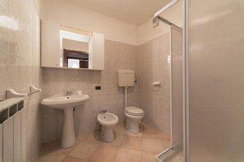 Koupelna v ubytování Casa Ruby