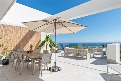 Nespecifikovaný výhled na moře nebo výhled na moře při pohledu z apartmánu