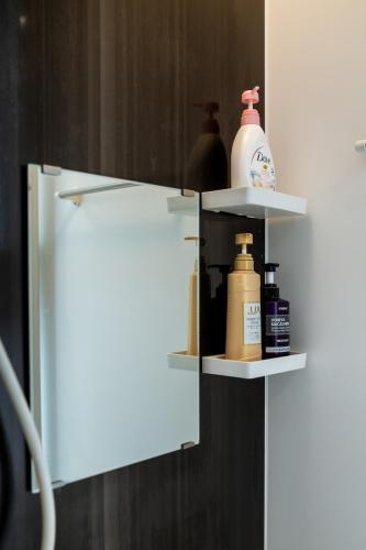 Tokyo Skytree 301 Elegance Blue Twin Room bath WC