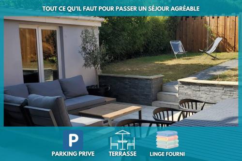 La Wim’Heureuse, maison située entre mer&campagne.