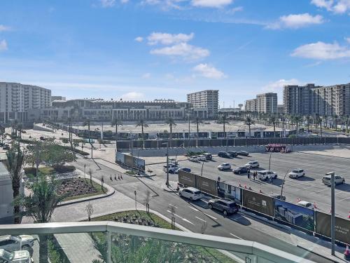 Een algemene foto van Muharraq of een uitzicht op de stad vanuit het appartement