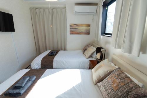 Tokyo Skytree 401 Bali-Style Twin bed Bath & WC