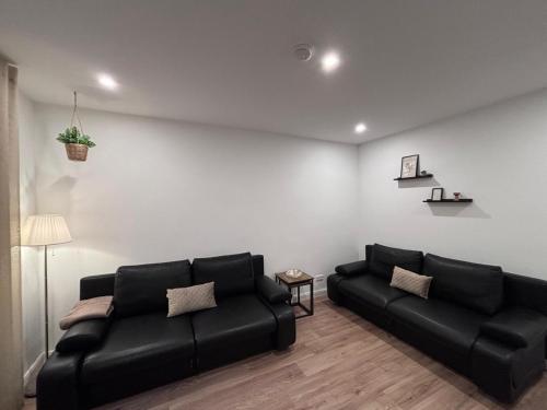 Posezení v ubytování Heide-deluxe