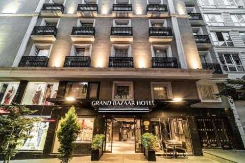 a building with a sign that reads grand bazaar hotel at AHC Grand Bazaar Hotel in Istanbul