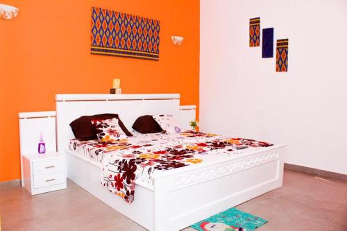 Postel nebo postele na pokoji v ubytování Résidences TODEGLA