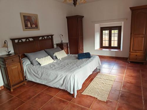 Postel nebo postele na pokoji v ubytování El Locutorio