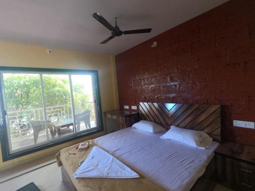 Postel nebo postele na pokoji v ubytování Spring Nature Stay