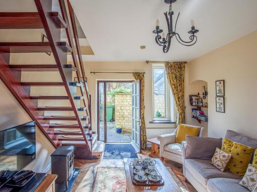 Posezení v ubytování Ashby Cottage