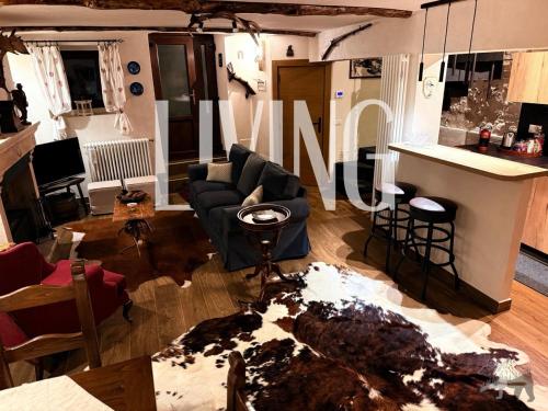 Χώρος καθιστικού στο PESCULUM nel borgo