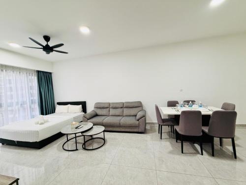 Χώρος καθιστικού στο Agile Residence Bukit Bintang