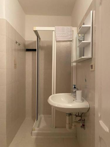 Koupelna v ubytování GolfHouseApartment