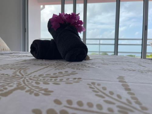 Letto o letti in una camera di Villa Bel'Horizon