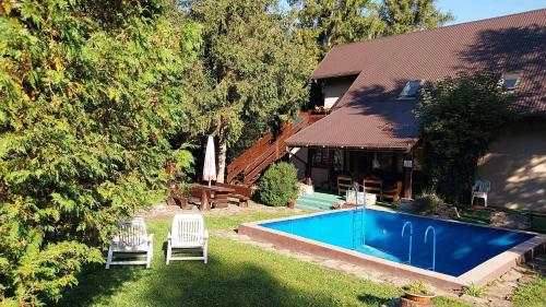 Bazén v ubytování Dom nad Rycerskim Potokiem nebo v jeho okolí