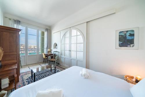 4 pièces Vieux-Port Cannes - Face au Palais des Festivals - Vue mer