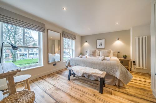 Voodi või voodid majutusasutuse Burnham Loft toas