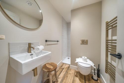 Vannituba majutusasutuses Burnham Loft