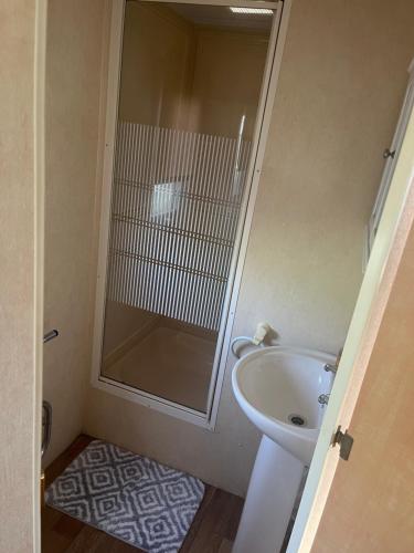 Koupelna v ubytování KC Caravans