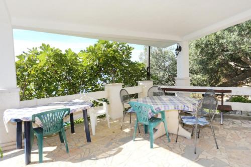 Μπαλκόνι ή βεράντα στο Apartments by the sea Pisak, Omis - 1014