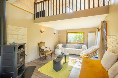 Χώρος καθιστικού στο La Passerelle - Entre Vannes & Auray