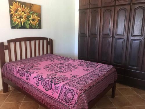 En eller flere senge i et værelse på Ed Verdes Mares Prainha Arraial