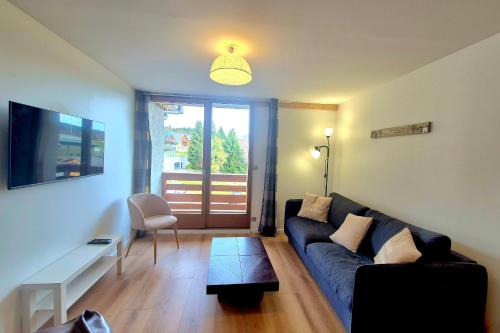 Cozy apartment in the heart of La Féclaz sleeps 5 48m