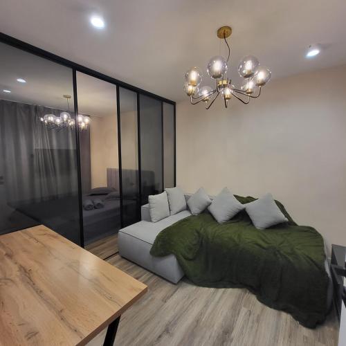 Χώρος καθιστικού στο Квартира в современном стиле!