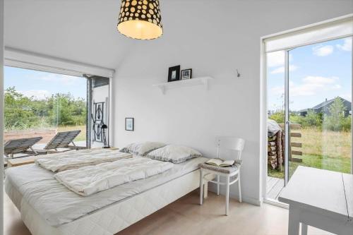 Postel nebo postele na pokoji v ubytování JB366-Brovst-Kronvildtvej-118