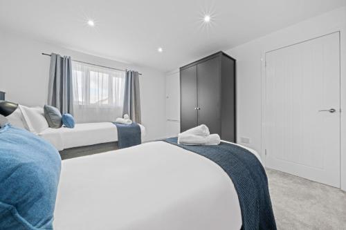 Ένα ή περισσότερα κρεβάτια σε δωμάτιο στο Linden House