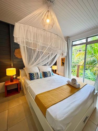 Voodi või voodid majutusasutuse Villa Claragane - Between sea and greenery toas