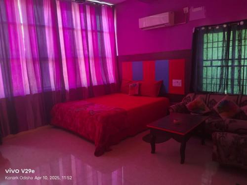 Postel nebo postele na pokoji v ubytování Hotel Sunshine