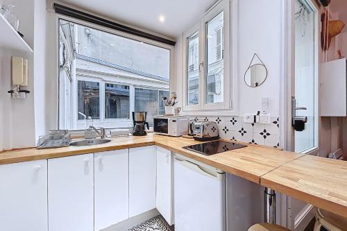 Tiny house near Eiffel Tower