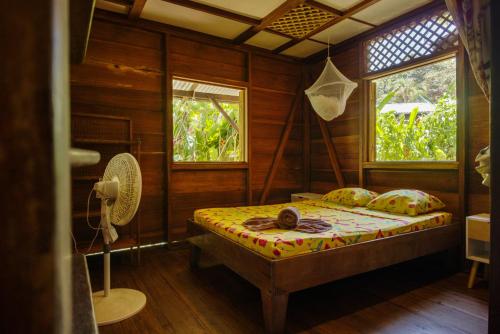 Ένα ή περισσότερα κρεβάτια σε δωμάτιο στο La Casa de Rolando