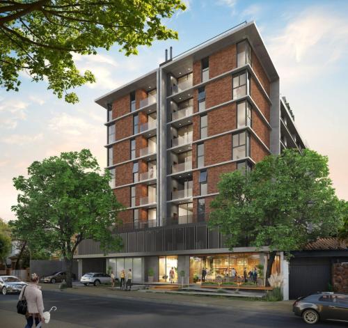 Budova, kde se apartmán nachází