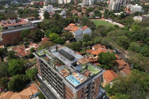 Nespecifikovaný výhled na destinaci Asunción nebo výhled na město při pohledu z apartmánu