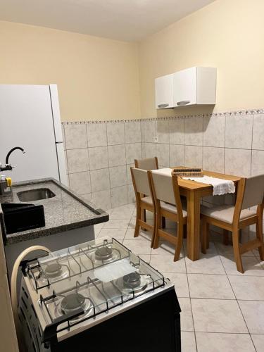 Η κουζίνα ή μικρή κουζίνα στο Casa entre Serras